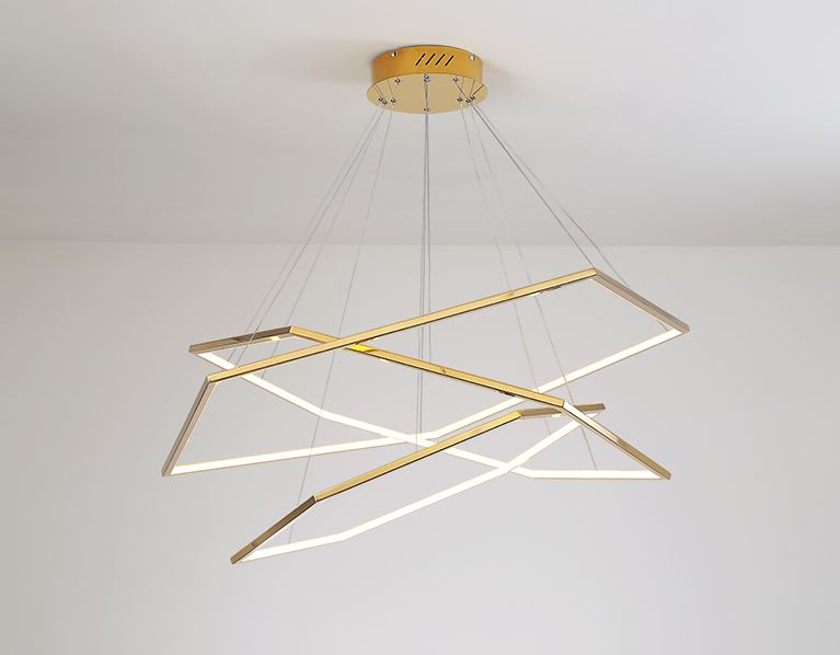 Stainless Steel Modern LED Chandelier Light