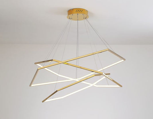 Stainless Steel Modern LED Chandelier Light