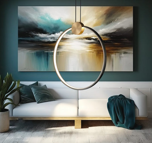 LED Large Ring Pendant