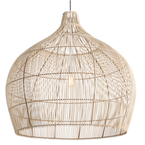 Haiti Bamboo Rattan Pendant