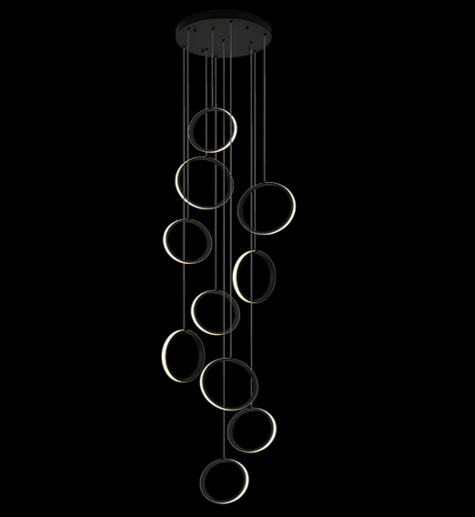 80W LED Ringfall Pendant