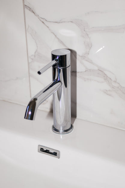 Short Wash Hand Basin Zinc Tap