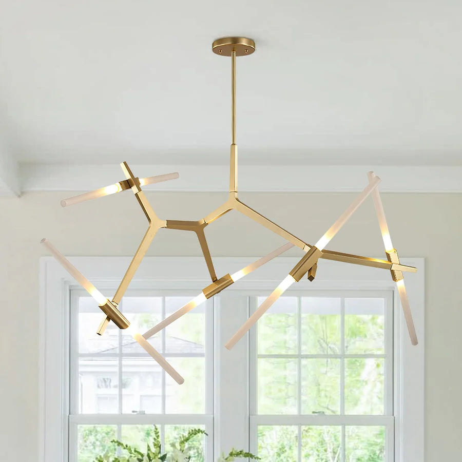 230v 3.5W G9 LED 5 Arms Branch Pendant