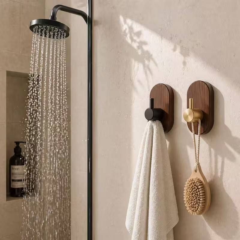 Bathroom Robe Hook Gold