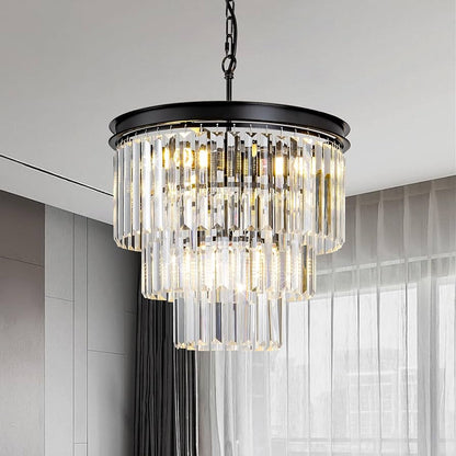 Small Crystal 3 Tier Ceiling