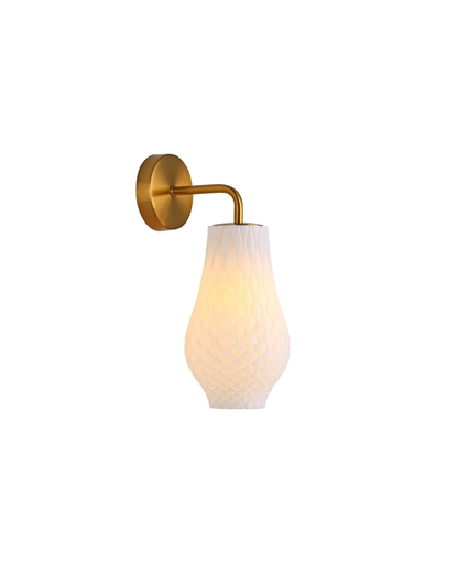 Bluebell 3D Printed Recycled Wall Light