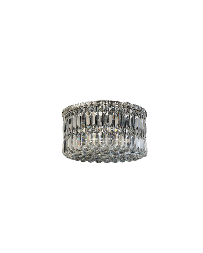 Large Round Crystal Ceiling Fitting