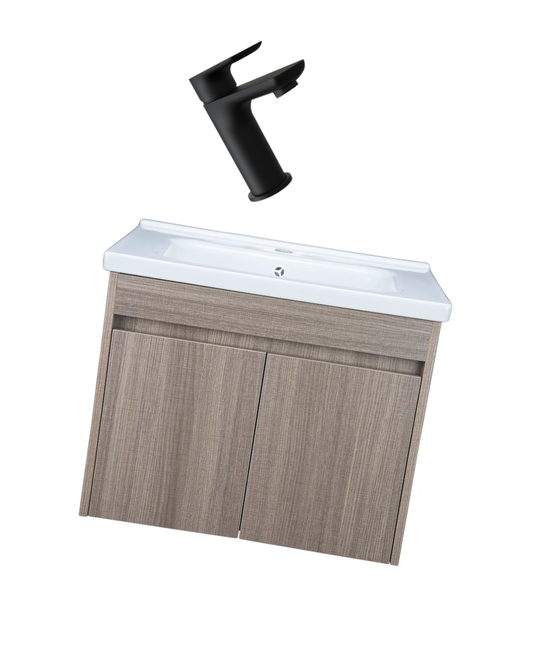 Vanity Cabinet, Sink and Tap