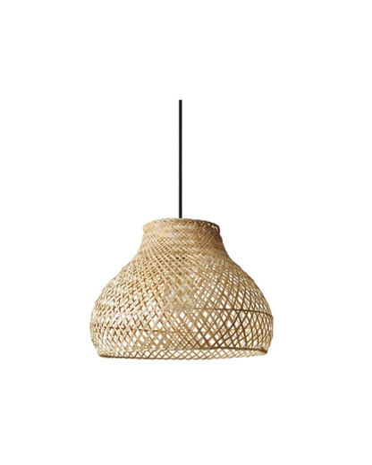 Natural Rattan Bamboo Pendant Light.