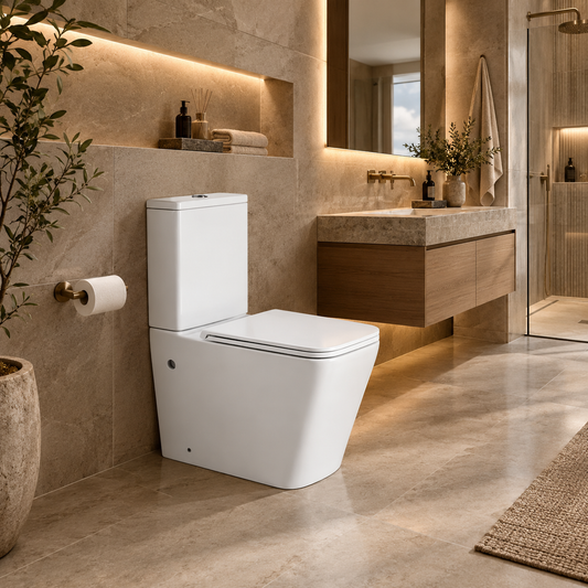 GIO Sintra Close-Coupled Toilet Suite