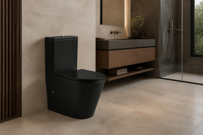Gio Evora close couple Suite, rimless, S/C seat & quick release hinges, Vortex Flush  NEW