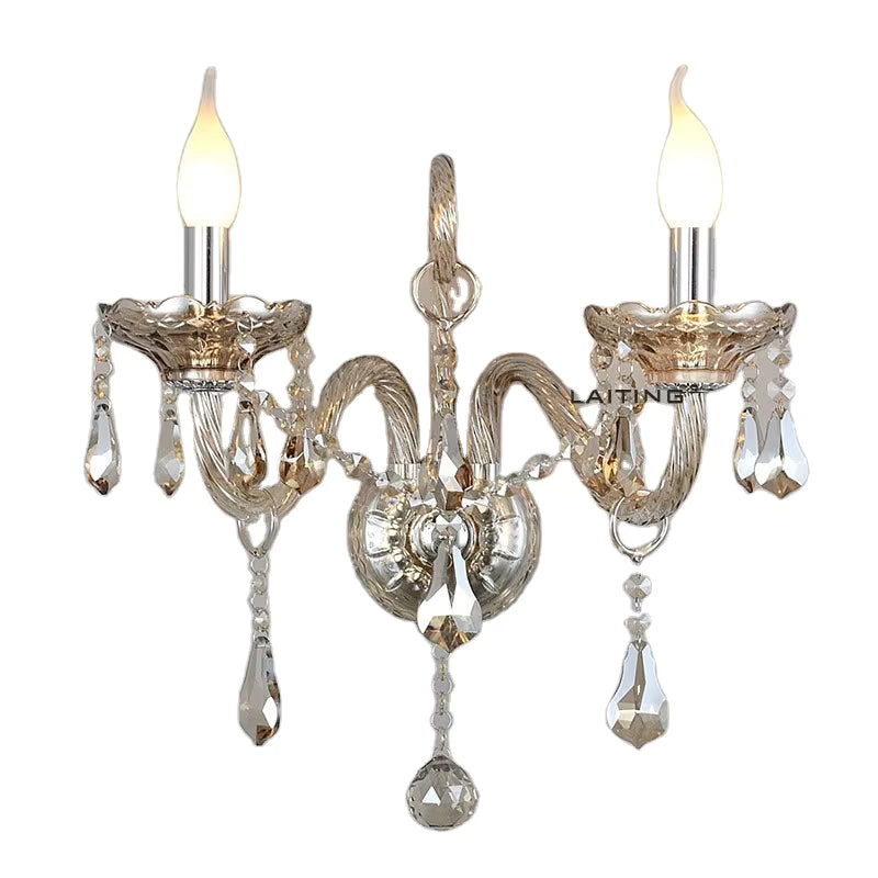 Italian Murano Glass Wall Lamp