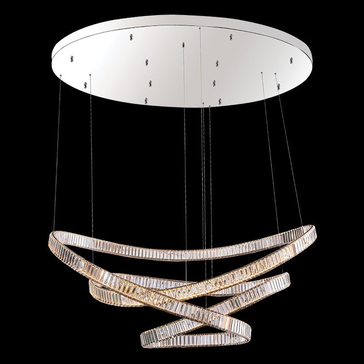 230v 150W LED Carousel Crystal Chandelier