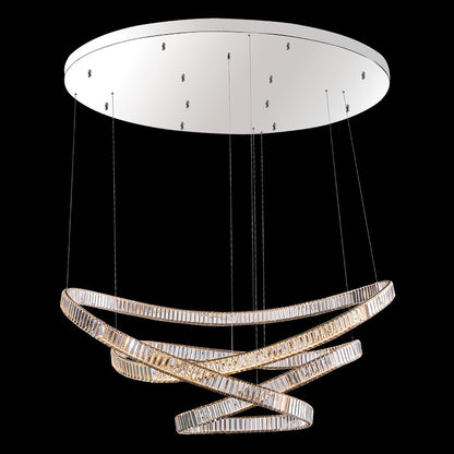 230v 150W LED Carousel Crystal Chandelier