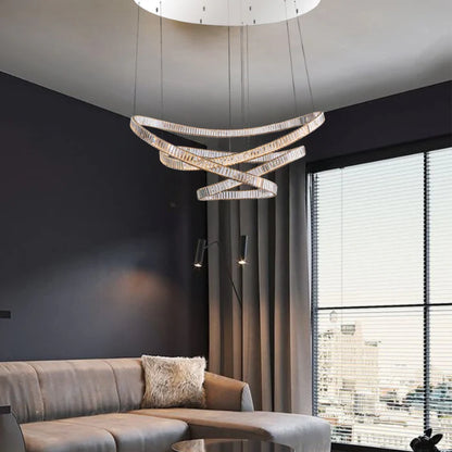 230v 150W LED Carousel Crystal Chandelier