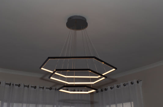 Stainless Steel Modern LED Chandelier Light