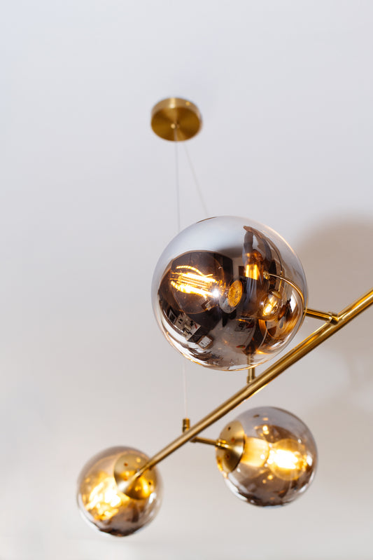 Kitchen Gold and Black Pendant Light
