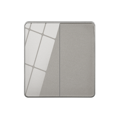 Glass Two Way Switch – Black or White | Tempered Glass | Modern Home