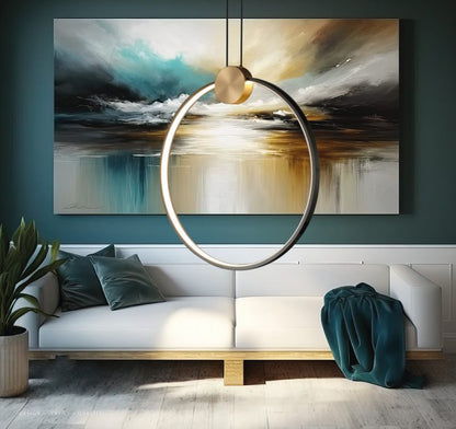 LED Large Ring Pendant