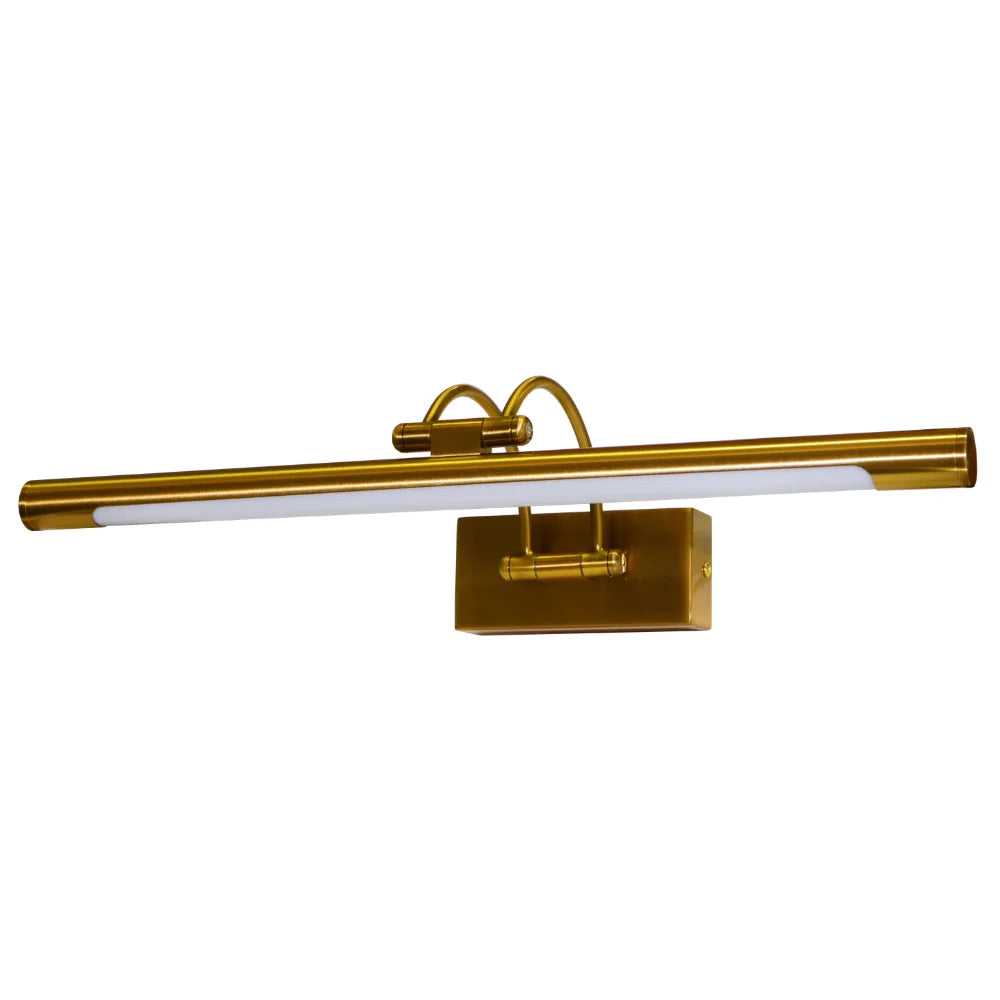 Antique Brass Picture or Study Light