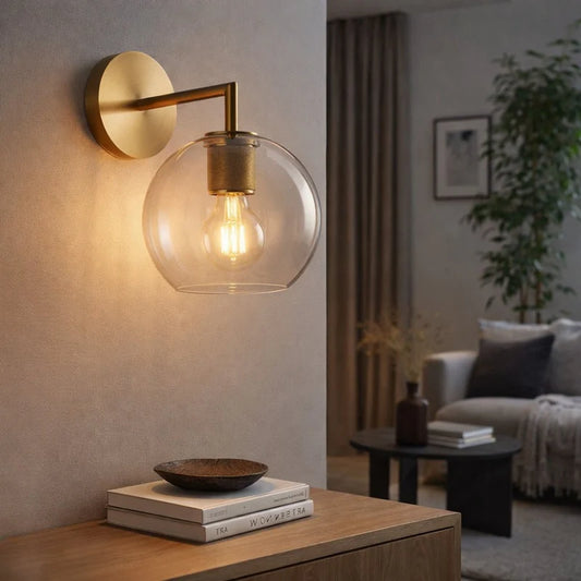 Glass Wall Light