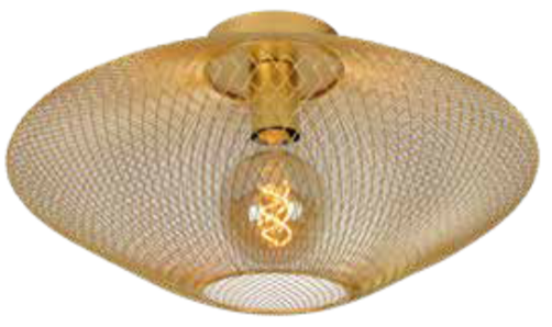 230v 40W E27 Mesh Ceiling Fitting