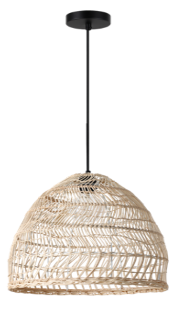 Natural Rattan Pendant Light