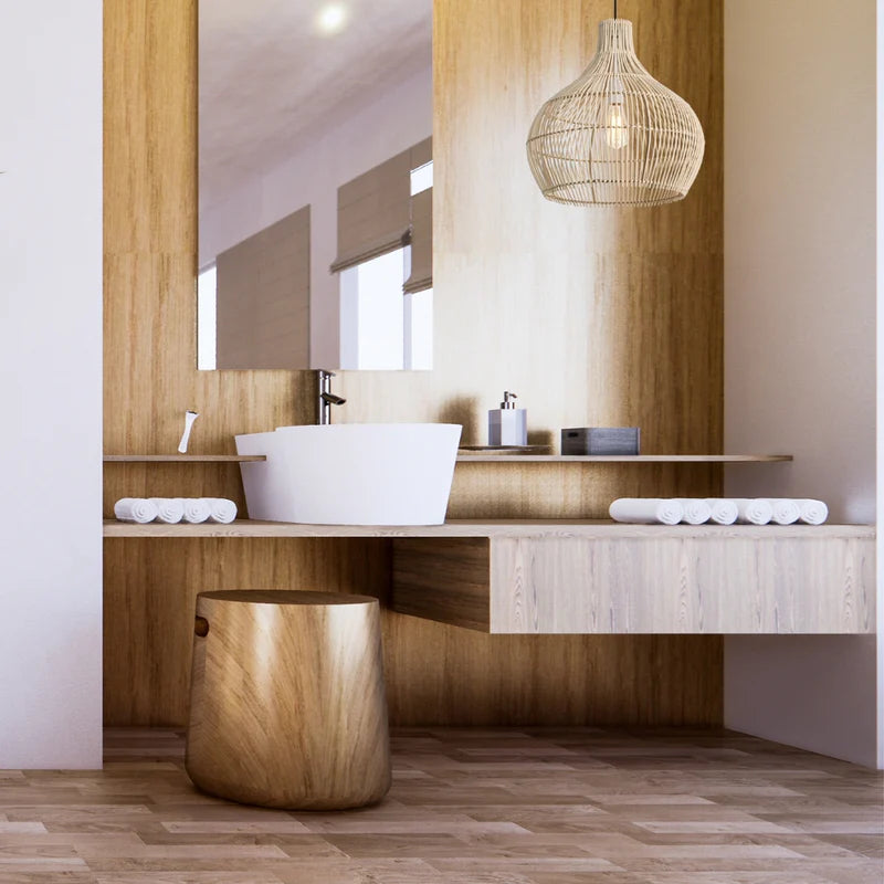 Natural Rattan Bamboo Pendant Light.