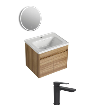 Vanity Cabinet with Sink, Mirror and Tap