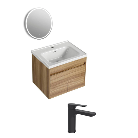 Vanity Cabinet with Sink, Mirror and Tap