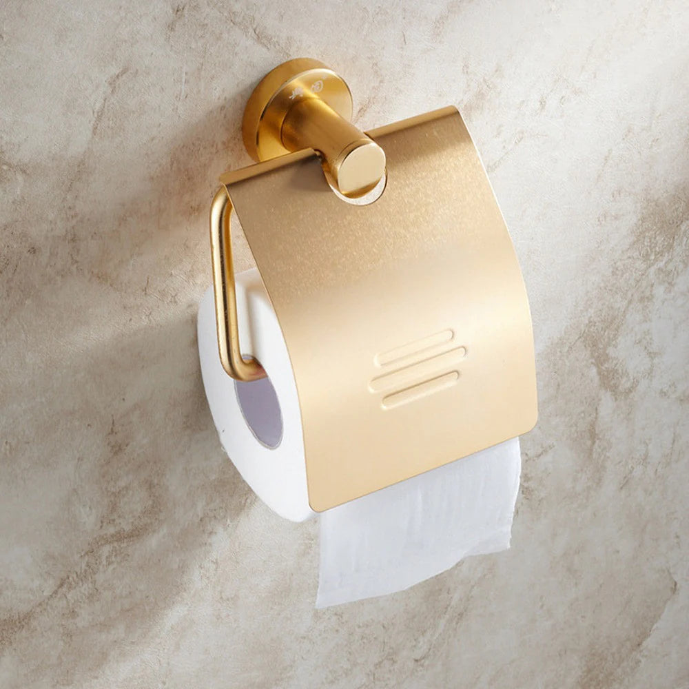 Toilet Paper Holder gold
