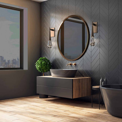 Raindrop LED Wall Light