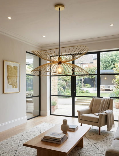 Twin Sensu pendant light