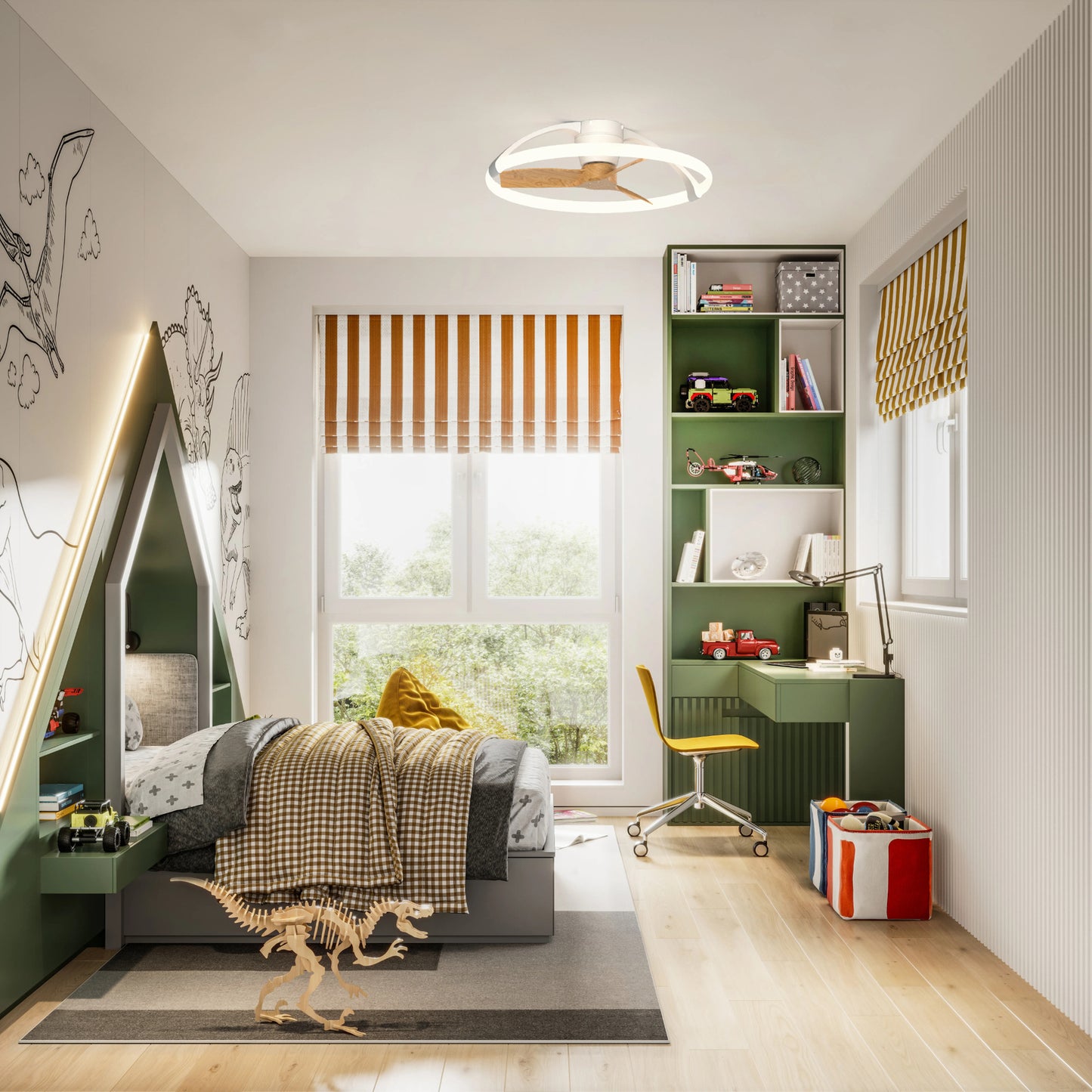 Mantra Nepal 3-Blade LED Ceiling Fan