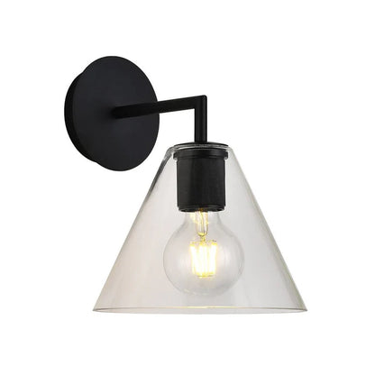 Cone Glass Wall Light
